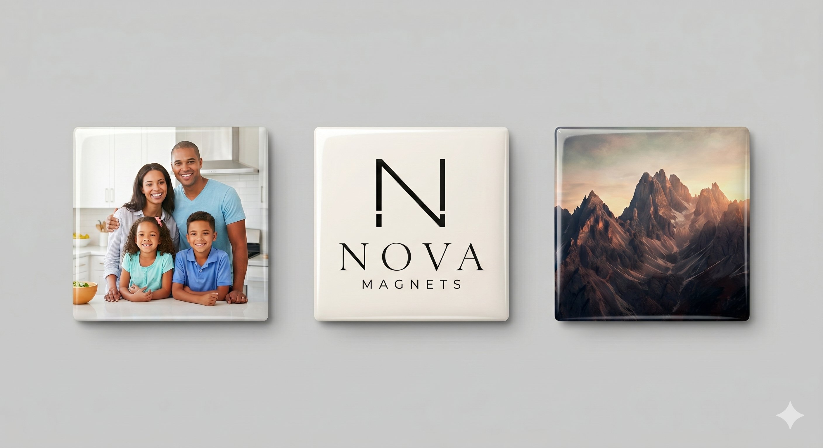 Square Photo Magnet